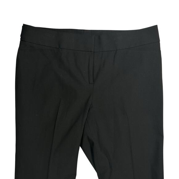 Nordstrom Halogen Quinn Fit Womens Sz 10 Black Dress Pants Trouser Bootcut Work - Picture 2 of 15